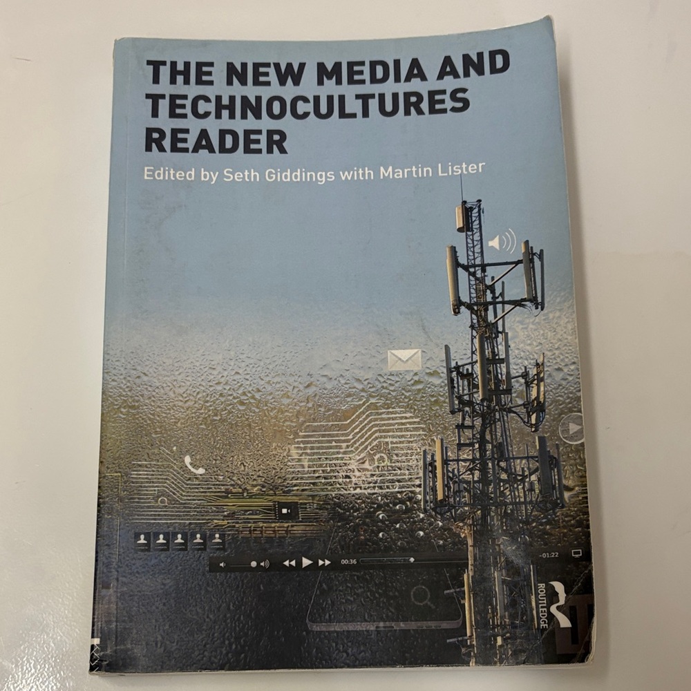 The New Media and Technocultures Reader - textbook